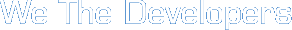 We The Developers
